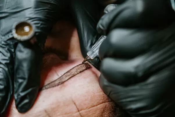 Microblading process